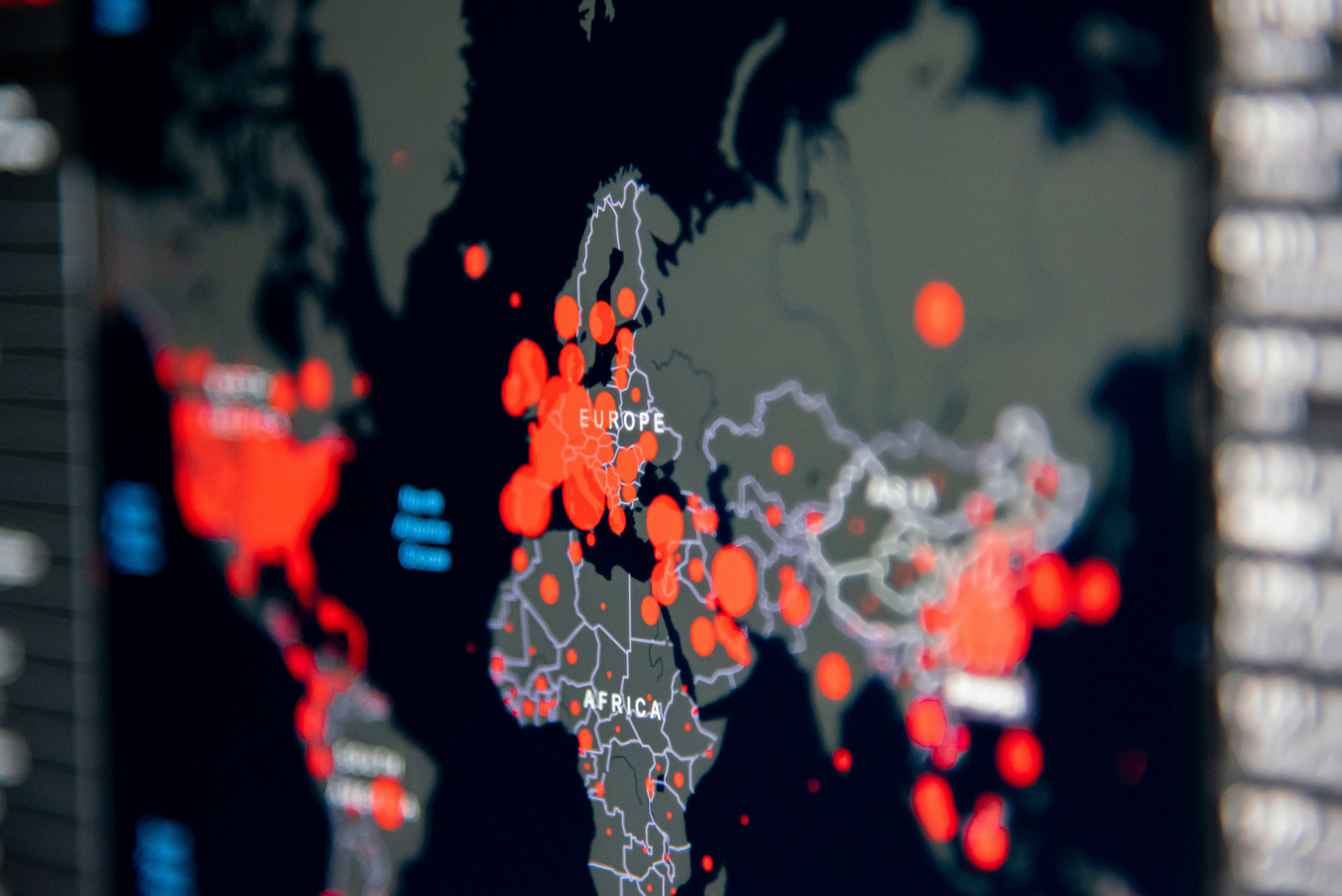 Population vs hazard zones